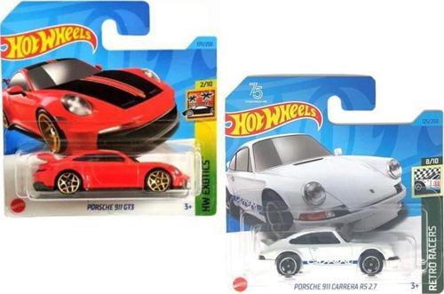 2 Araç Porsche Set 911 GT3 & 911 Carrera RS 2.7 (1:64)