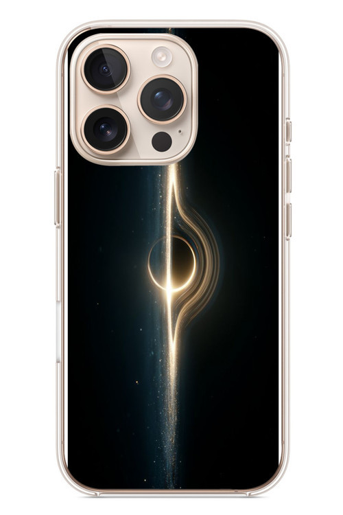 İphone 16 Pro Uyumlu Galaksi Uzay Baskılı Silikon Kılıf