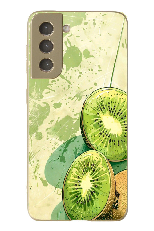 Samsung Galaxy S21 Fe Uyumlu Kiviler Baskılı Silikon Kılıf