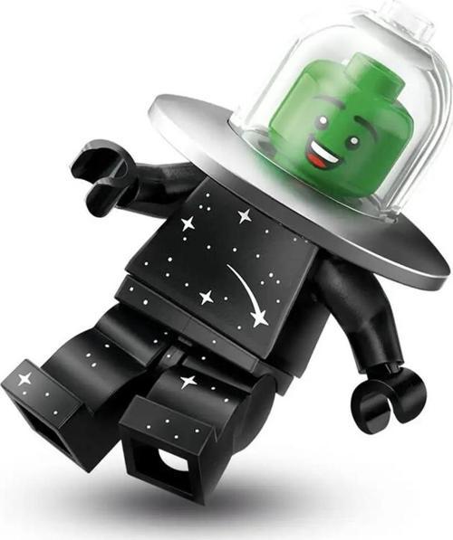 Minifigür 71046 - Seri 26 -  7 Flying Saucer Costume Fan