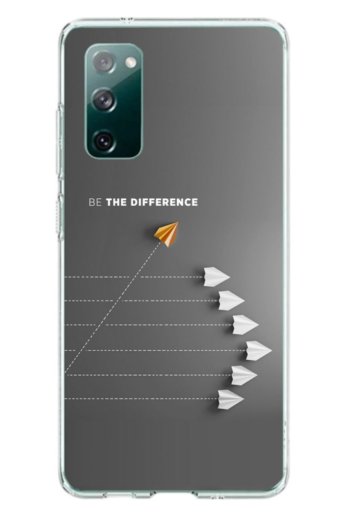 Samsung Galaxy S20 Fe Uyumlu Be The Difference Baskılı Silikon Kılıf