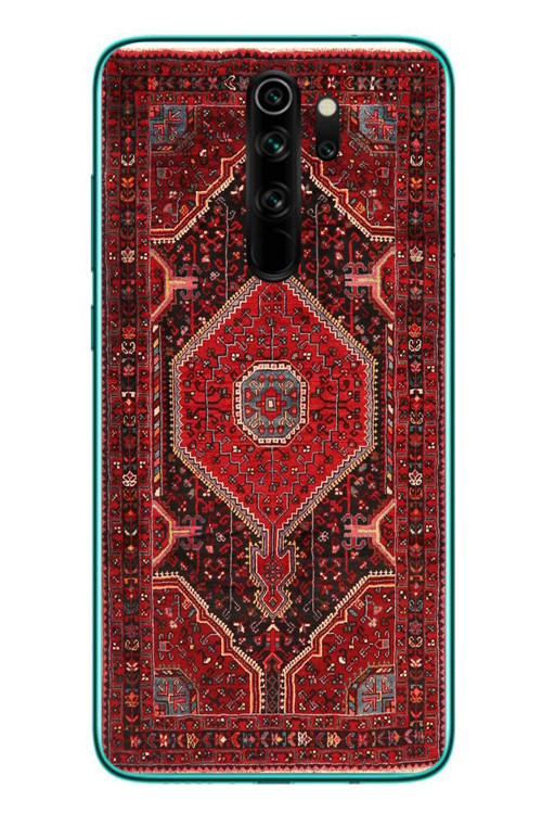 Redmi Note 8 Pro Uyumlu Anadolu Halısı Baskılı Silikon Kılıf