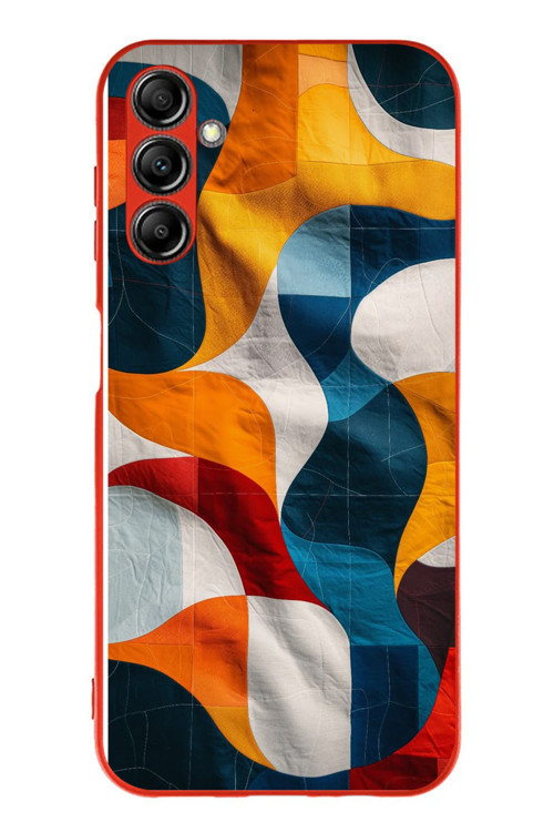 Samsung Galaxy A14 Uyumlu Modern Desenler Baskılı Silikon Kılıf