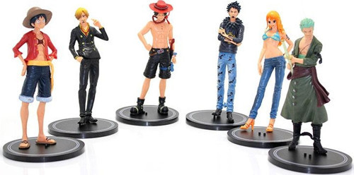 Anime Figür 6'Lı Set 2Alk34