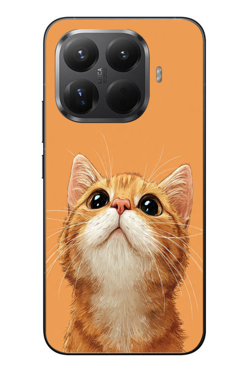 Xiaomi Mi 15T Pro Uyumlu Masum Kedi Baskılı Silikon Kılıf