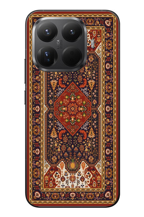 Xiaomi Mi 15T Pro Uyumlu Anadolu Motif Halısı Baskılı Silikon Kılıf