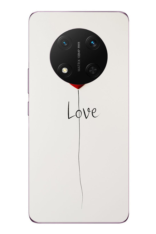 Honor Magic 7 Lite Uyumlu Love Aşk Baskılı Silikon Kılıf