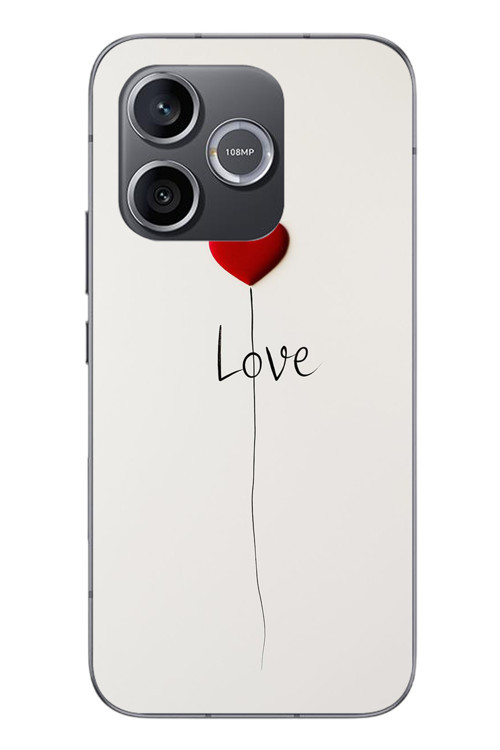 Honor 600 Uyumlu Love Aşk Baskılı Silikon Kılıf