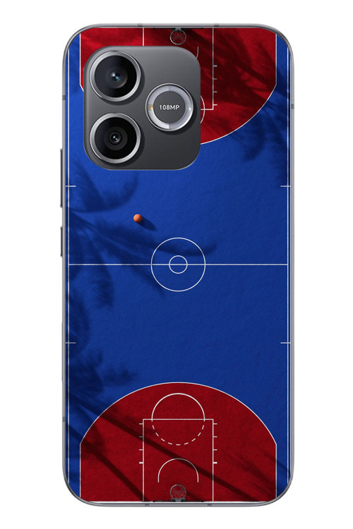 Honor 600 Uyumlu Basketbol Sahası Baskılı Silikon Kılıf