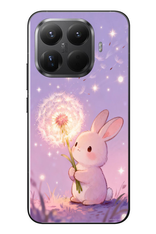 Xiaomi Mi 15T Pro Uyumlu Büyülü Tavşan Baskılı Silikon Kılıf