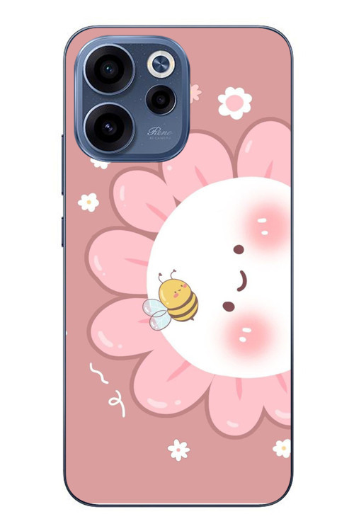 Oppo Reno 15F Uyumlu Papatyam Baskılı Silikon Kılıf