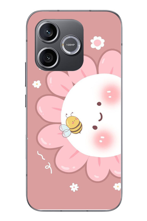 Honor 600 Uyumlu Papatyam Baskılı Silikon Kılıf
