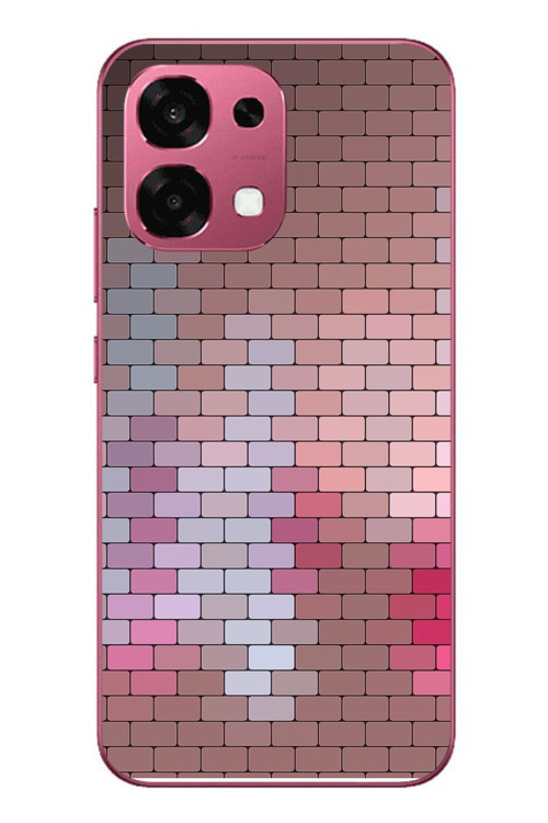 Oppo A6 Pro Uyumlu Renkli Duvar Baskılı Silikon Kılıf