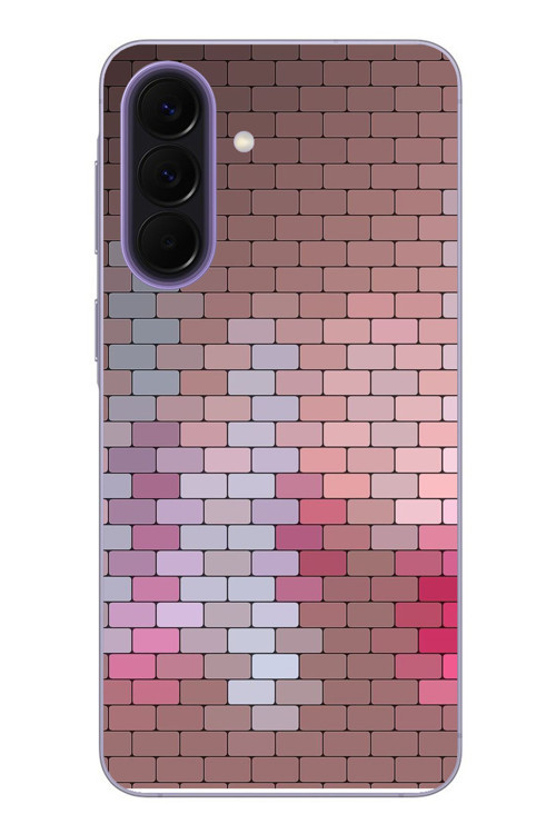 Samsung Galaxy A57 Uyumlu Renkli Duvar Baskılı Silikon Kılıf