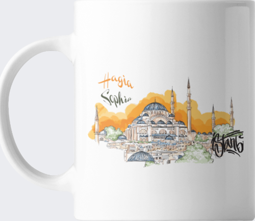 Ayasofya Camii Baskılı Kupa Bardak