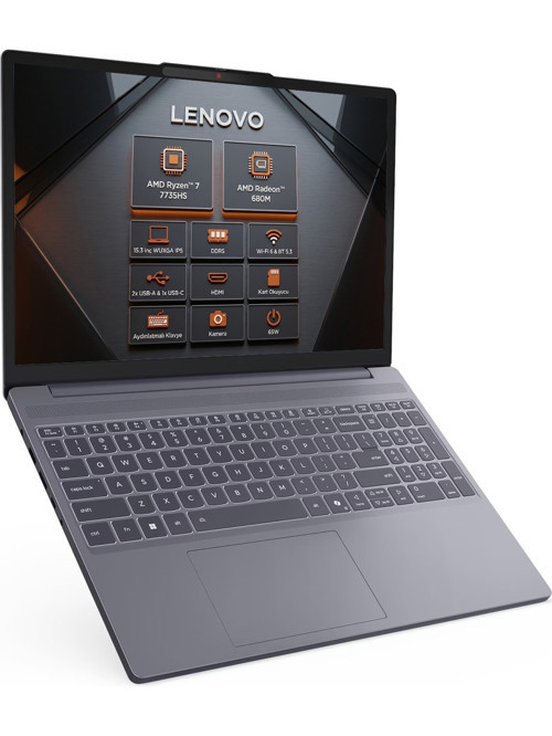 IdeaPad Slim 3 15ARP10 83K70098TR FR28 Ryzen 7 7735HS 24 GB 2 TB SSD Radeon 680M 15.3" WUXGA Windows 11 Pro Notebook