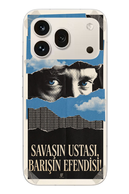 Honor 600 Pro Uyumlu Savaşın Ustası Atatürk Baskılı Silikon Kılıf