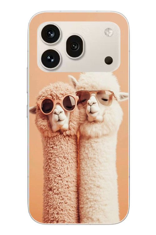 Honor 600 Pro Uyumlu Sevgili Lamalar Baskılı Silikon Kılıf