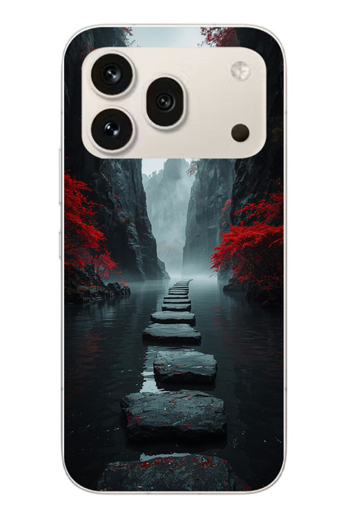 Honor 600 Pro Uyumlu Karanlık Yolu Baskılı Silikon Kılıf