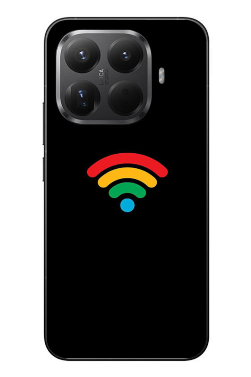 Xiaomi Mi 15T Pro Uyumlu Wifi Simgesi Baskılı Silikon Kılıf