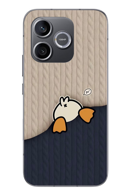 Honor 600 Uyumlu Şaşkın Ördek Baskılı Silikon Kılıf