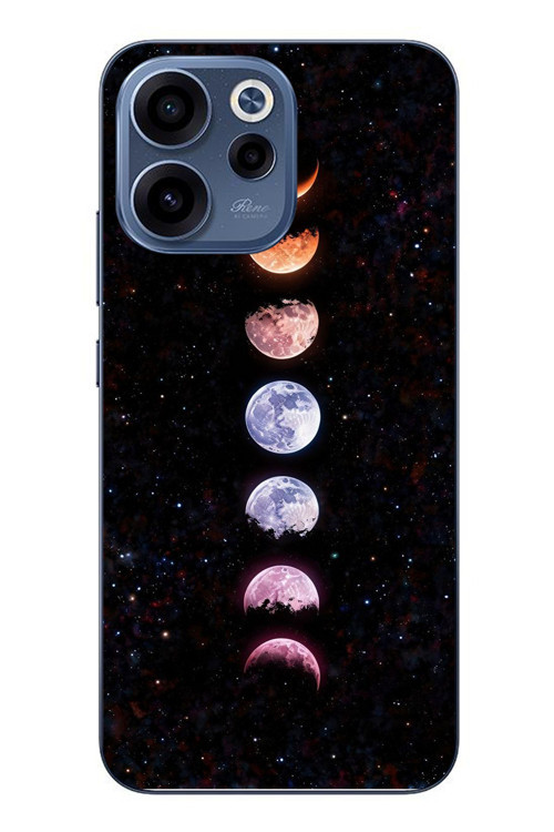 Oppo Reno 15F Uyumlu Tüm Gezegenler Baskılı Silikon Kılıf