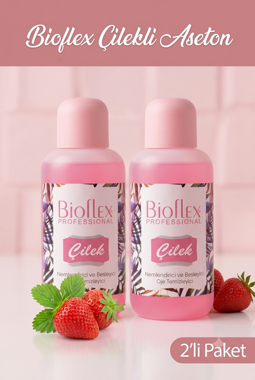 Çilekli Aseton 220 ML 2 Adet