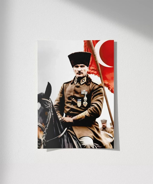 Çerçevesiz Poster Liderin Kararlılığı