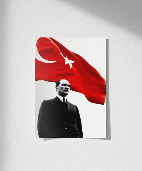 Çerçevesiz Poster Cumhuriyetin Işığı
