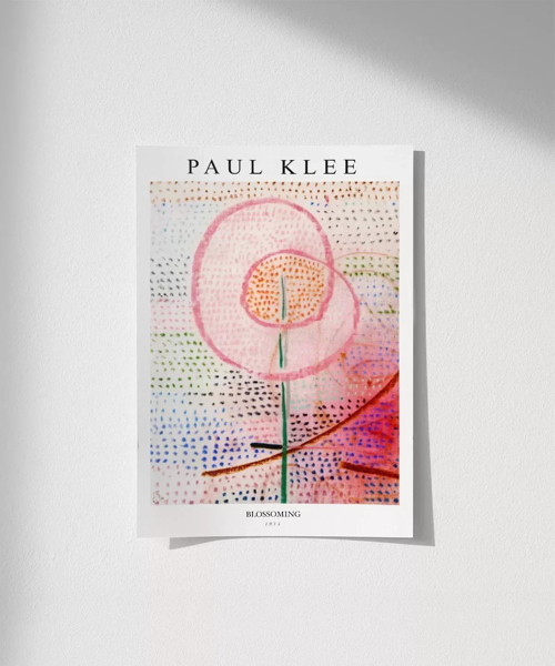 Çerçevesiz Poster Paul Klee Blossoming