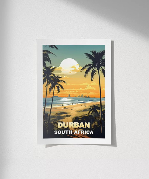 Çerçevesiz Poster Güney Afrika
