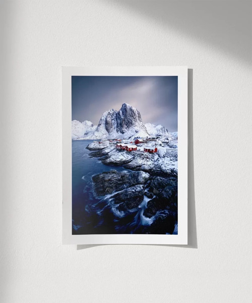 Çerçevesiz Poster Kuzey Denizi'nin Huzuru