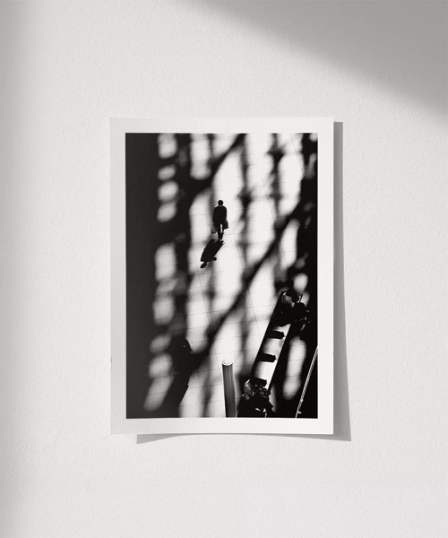 Çerçevesiz Poster Işık ve Gölgenin Dans