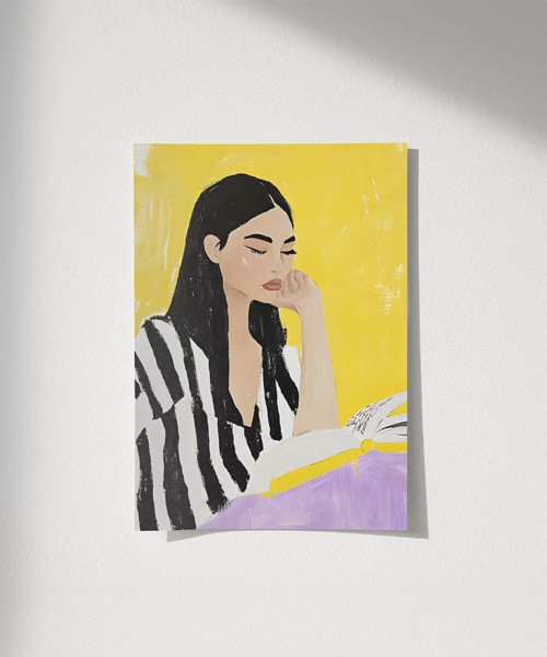 Çerçevesiz Poster Düşünce Portreleri