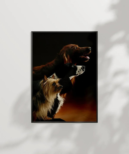 İki Köpek Portresi