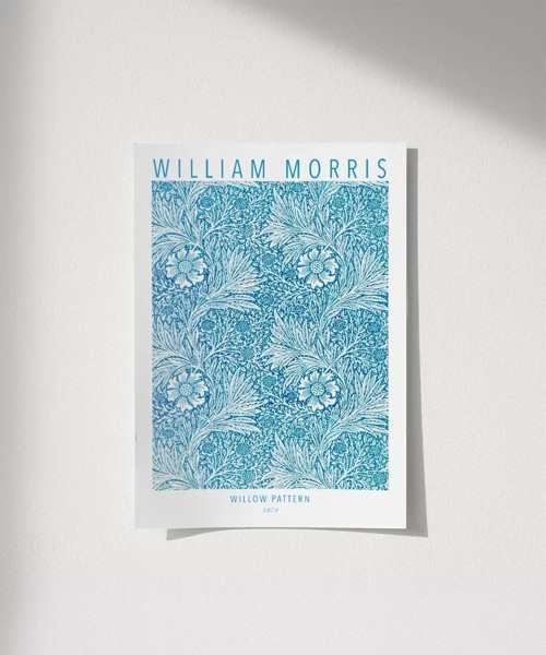 Çerçevesiz Poster William Morris Söğüt Deseni