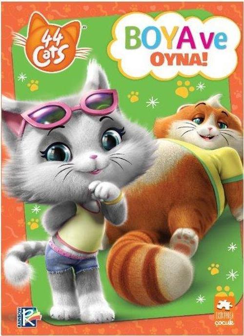 Boya ve Oyna! 44 Cats
