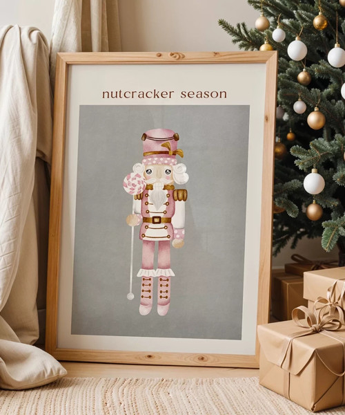Çerçevesiz Poster Nutcracker Season