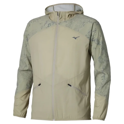 Active Alpha Hooded Jacket Erkek Kapüşonlu Yağmurluk Bej