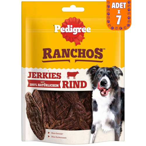 Ranchos Jerkies Sığır Etli Köpek Ödülü 70 Gr 7 Adet