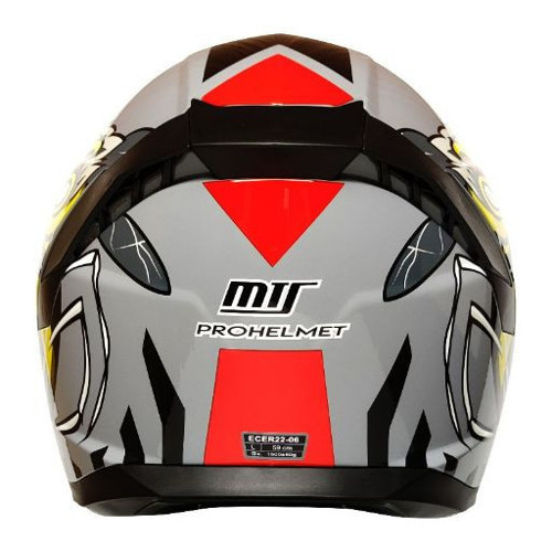 M910 Bee Motosiklet Kaskı Spoiler Mod Güneş Vizörlü Full Face Kask