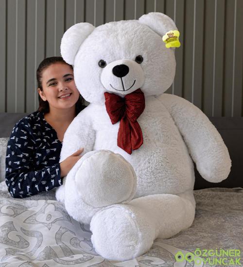 Dev Büyük Peluş Ayıcık 170 Cm  Beyaz
