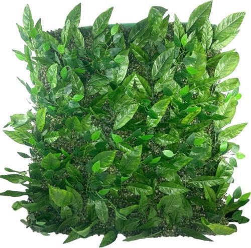 Yapay Çiçek Duvar Kaplama Yapay Duvar Çiçeği 1M2 100*100 cm Panel Şimşir Yapay Çiçekli Duvar