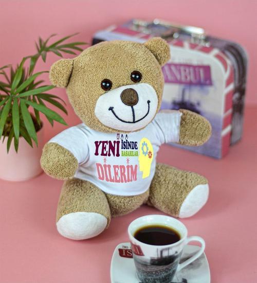 25 Cm Yeni Işinde Başarılar Dilerim Çiçek Ayı