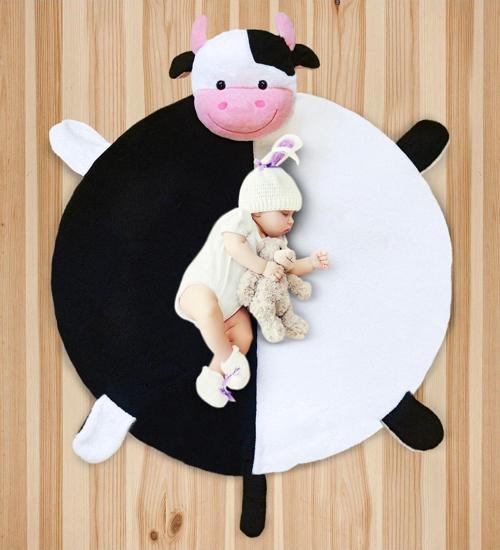 Bebek Oyun Halısı 120 Cm Inekli Oyun Matı