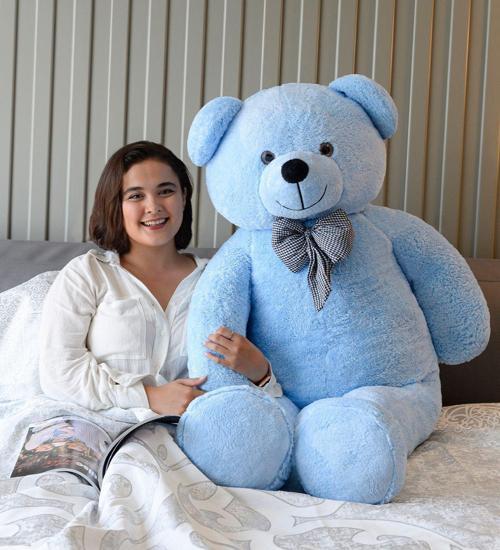 Dev Büyük Peluş Ayıcık 170 Cm Hediyelik Ayı (%100 Yerli) Beyaz