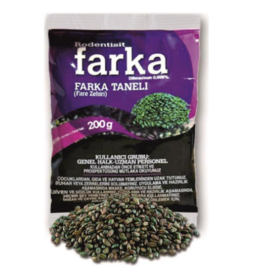 Farka Taneli Fare Zehiri 200 Gram