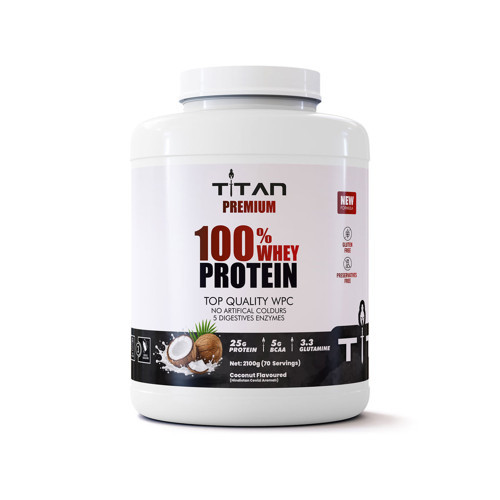 Premium 100% Whey Protein WPC70 2300g-Hindistan Aroma