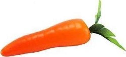 Yapay Sebze Havuç Carrot 1adet 15*4 cm Gerçek Boyut