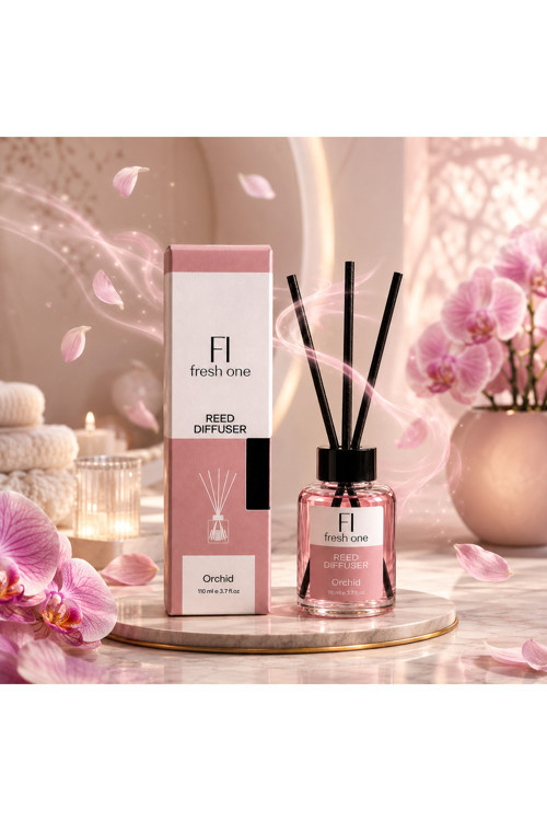 Orchid Çubuklu Oda Kokusu 110 ml Kalıcı Ferah Ev Kokusu